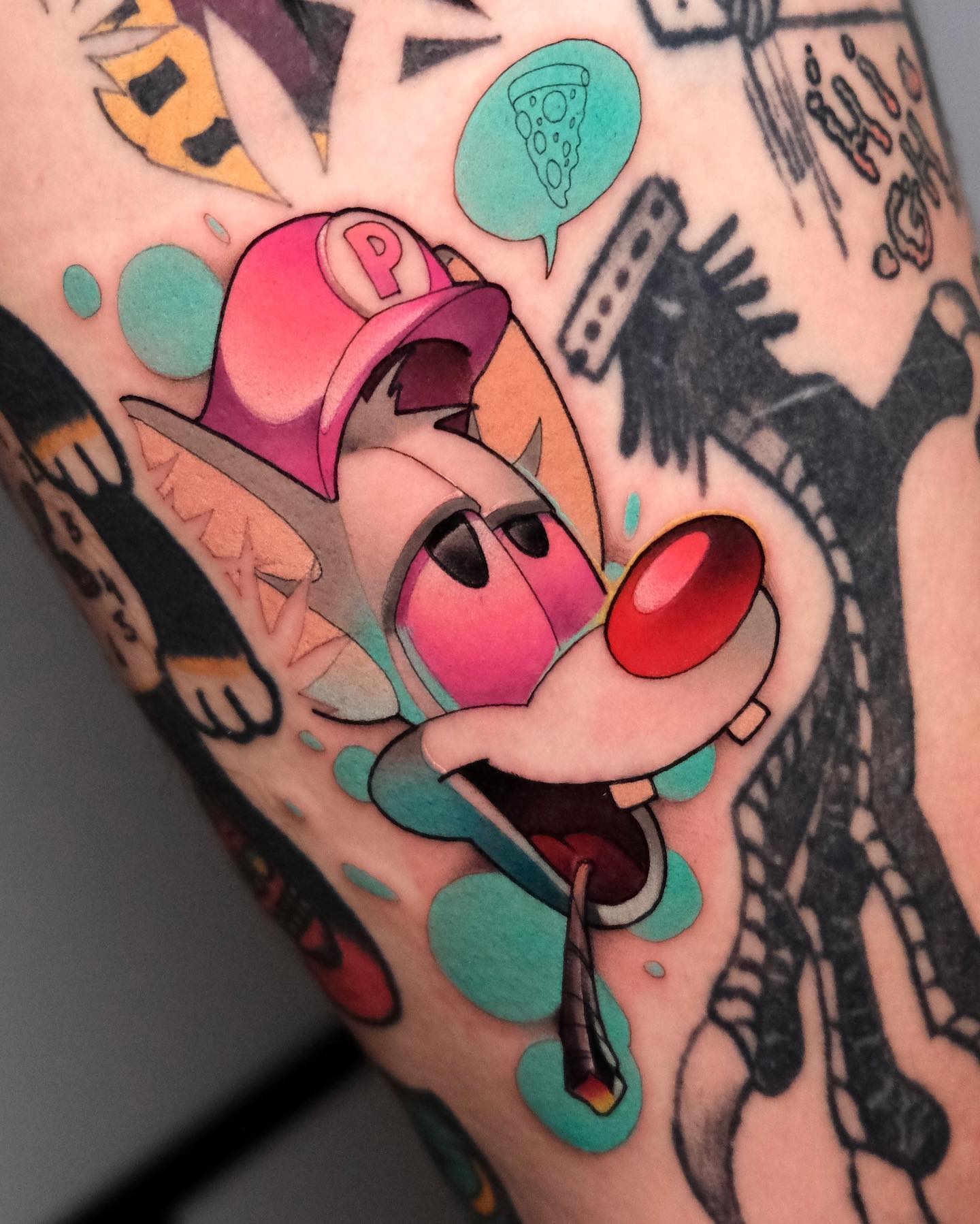 Custom pop culture tattoo by Sasha Akulov in Espoo 3