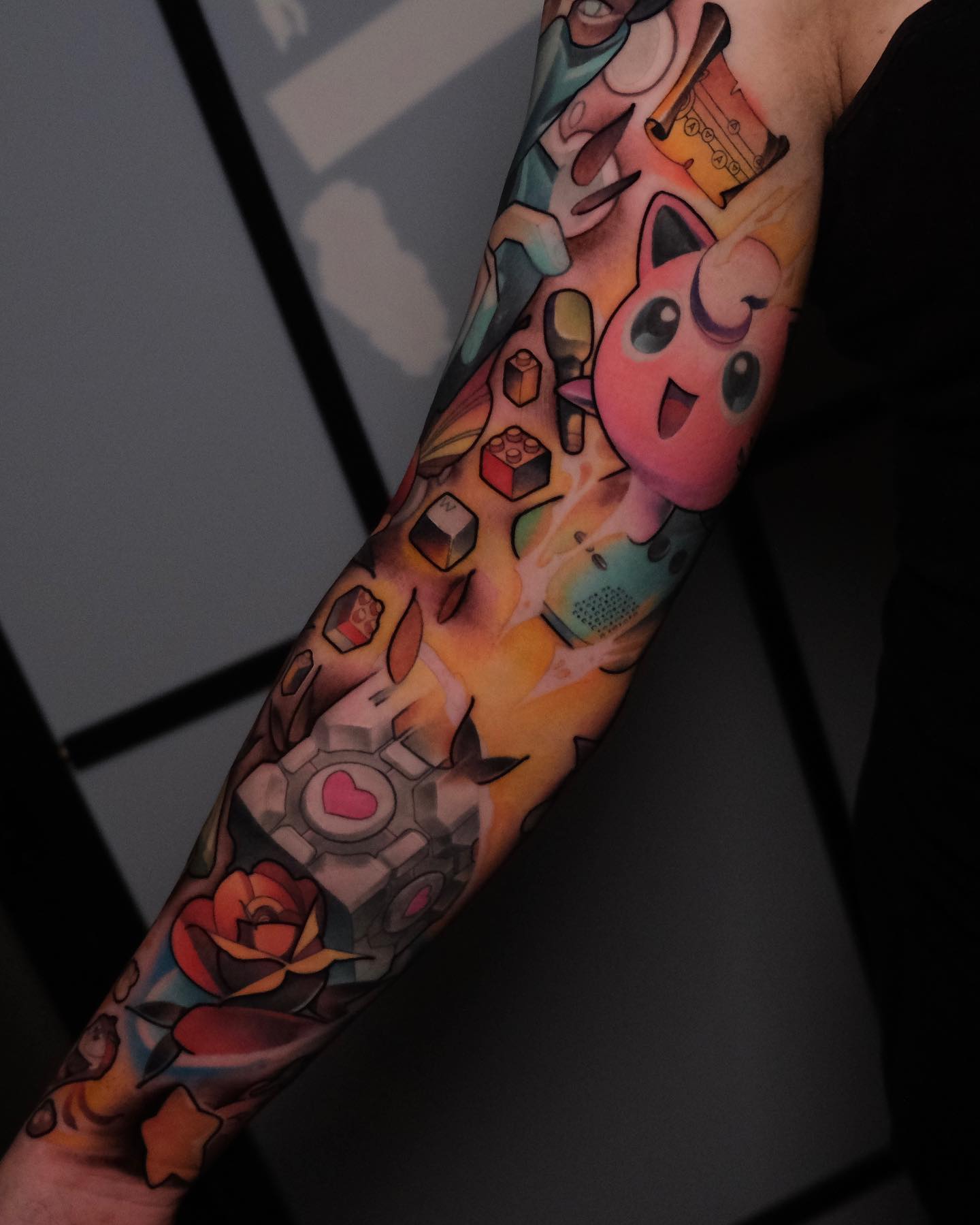 Custom tattoo sleeve by Sasha Akulov in Espoo 7